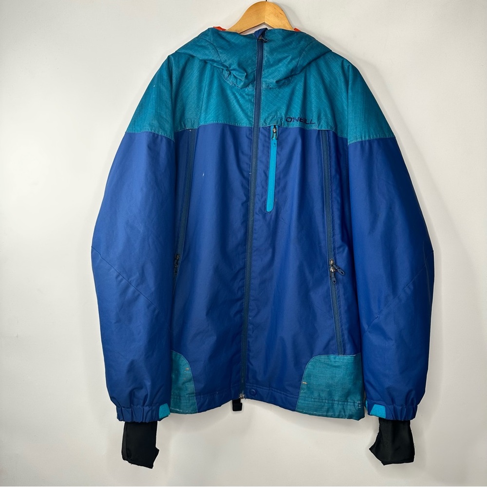 O'Neill Snowboard Ski Jacket Mens L Hooded Waterproof Insulated 2 Layer Shell - Picture 1 of 16